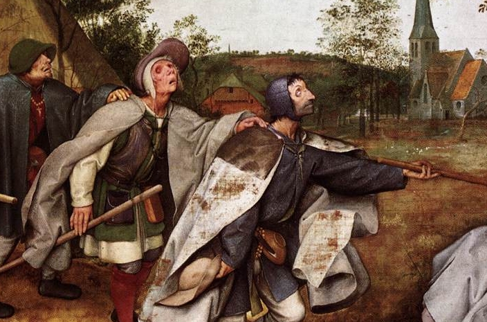 La parabole des aveugles - Brueghel